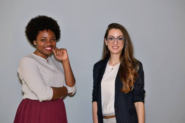 istock Portrait of two women 672924030