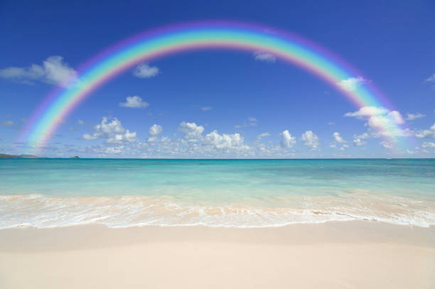 istock The north shore and the Rainbow 672951974