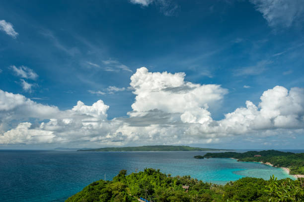 istock Beautiful landscape at Boracay island, Philippines 672957478