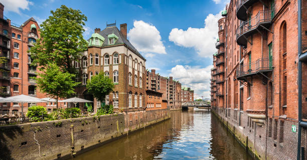 istock Speicherstadt warehouse district in Hamburg, Germany 672958832