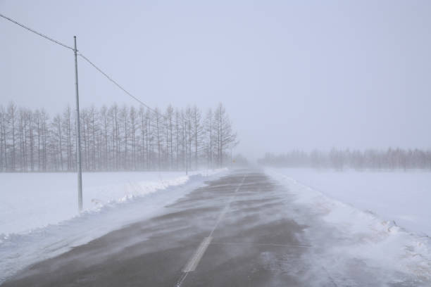 istock A winter road and snow 672963292
