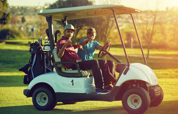 istock Nothing beats a day out golfing with a buddy 672965644