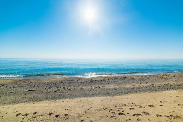 istock Golden shore in Marina di Cardedu 672968280