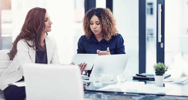 istock Teamed up to take business forward 672972760