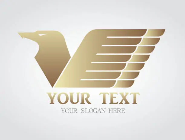 Vector illustration of Eagle symbol