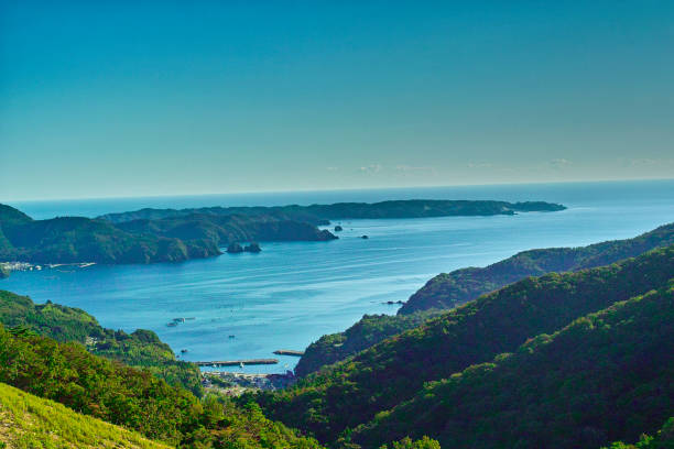 ojika peninsula - ishinomaki imagens e fotografias de stock