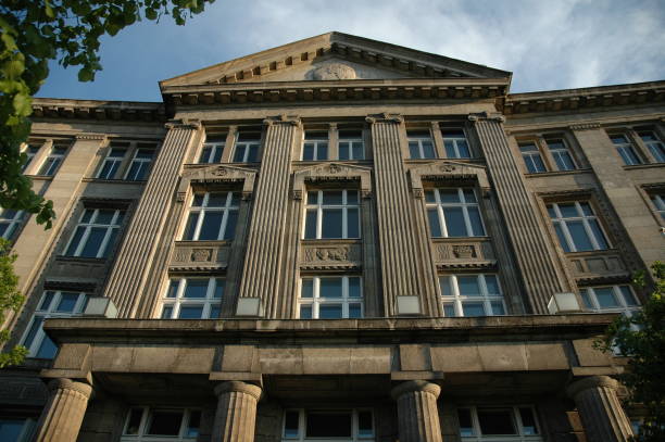 istock City views / house facades in Berlin 672990404