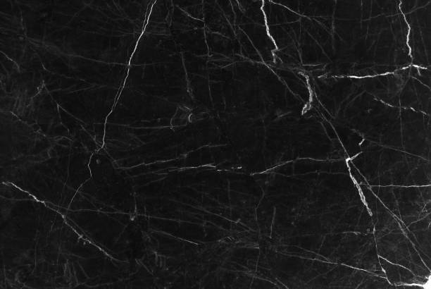istock Black marble texture background, Detailed genuine marble from nature. 673016830