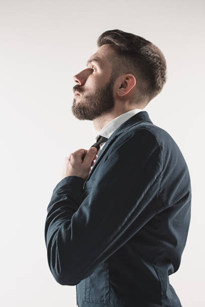 istock Portrait of stylish handsome young man 673016840