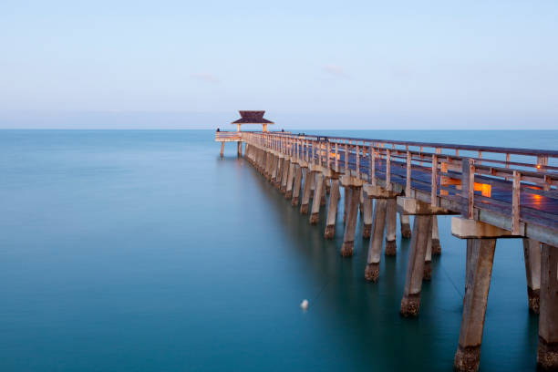 istock Naples Pier at sunrise. Florida, USA 673028034