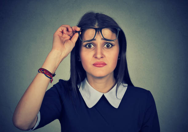 istock Disgusted skeptical woman looking at you with disapproval 673040322