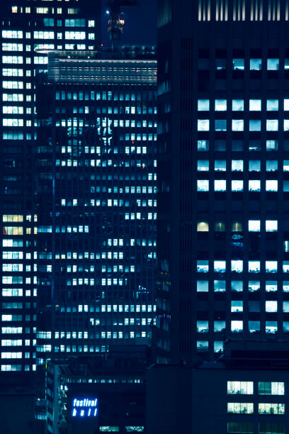 istock The night view of Osaka City 673057472