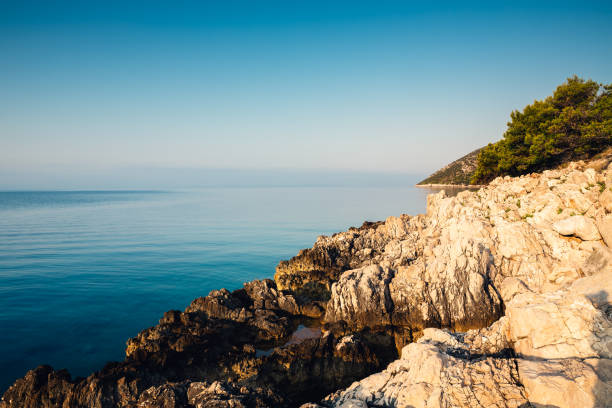 istock Rocky Beach On Brac Island 673067796