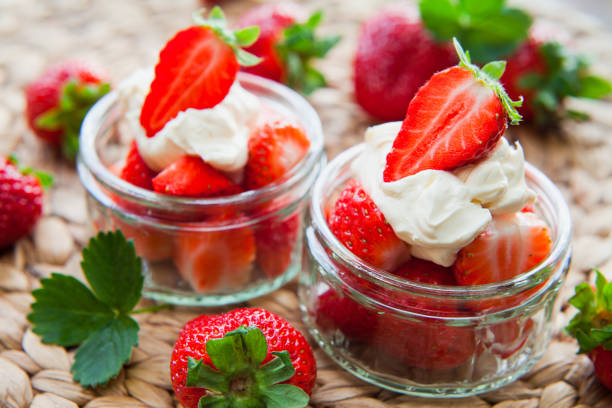 Greek Yogurt with Strawberries