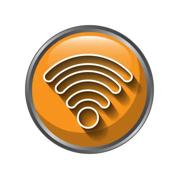 Vector illustration of WiFi icon design