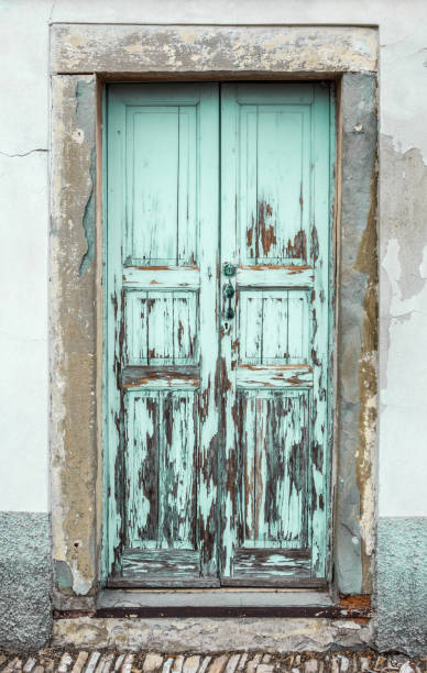 Old country door Old country door in abandoned state rustic door stock pictures, royalty-free photos & images