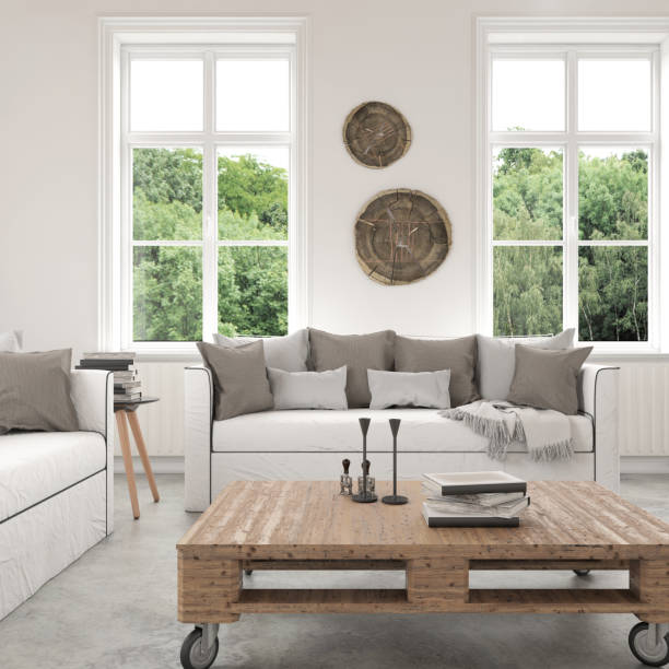 istock Vintage hipster apartment interior 673109824