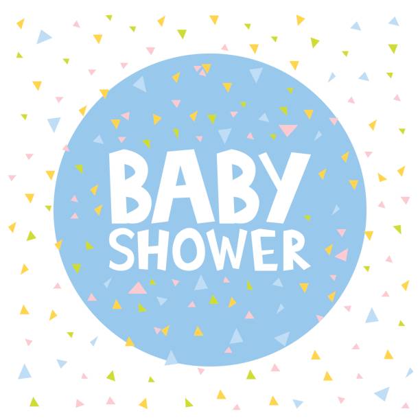 illustrations, cliparts, dessins animés et icônes de imprimé - human pregnancy baby shower image color image