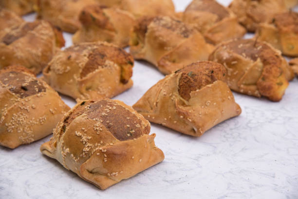 istock Cypriot Easter cheese pies Flaounes 673118180