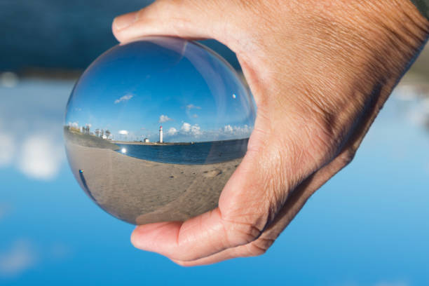 istock glass sphere with hellevoetsluis lighthouse 673125012