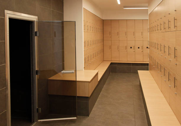 istock Inside of a locker room 673134262
