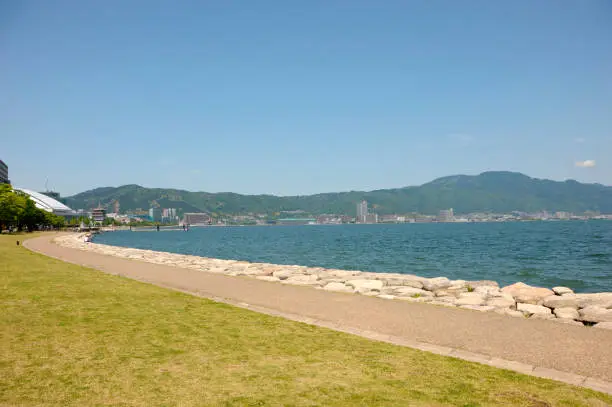 Nagisa Park and Lake, Mt. Hiei