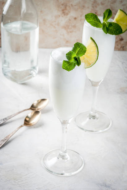 Alcoholic cocktail Sgroppino