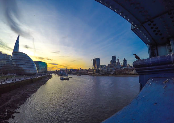 istock View from the Towe Bridge at sunset 673156144