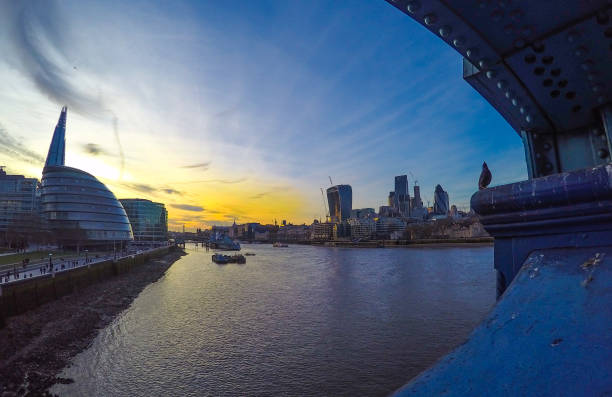 istock London skyline seen from the Tower Bridge 673156224
