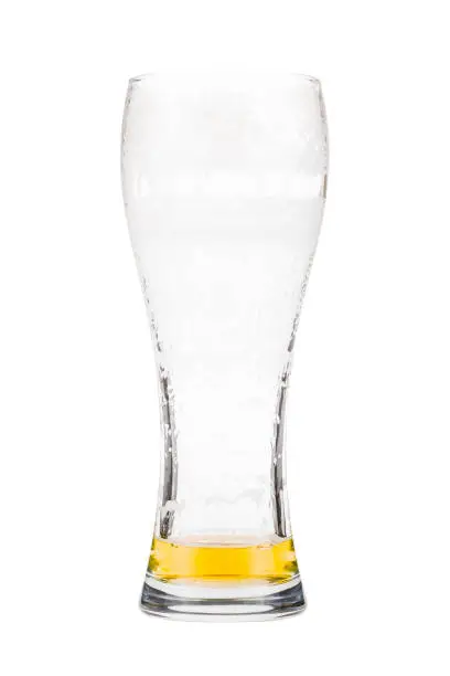 Photo of Beer glass almost empty