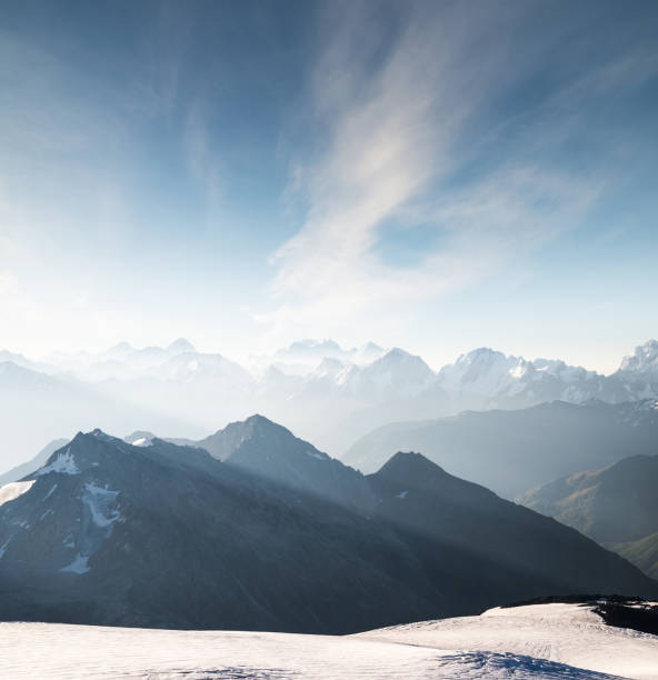 istock High mountain in morning time. Beautiful natural landscape 673190332