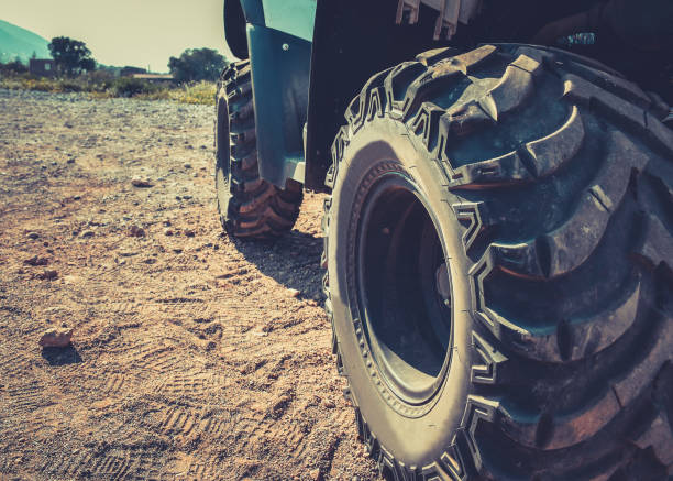 istock ATV offroad on sea and sky background 673193058