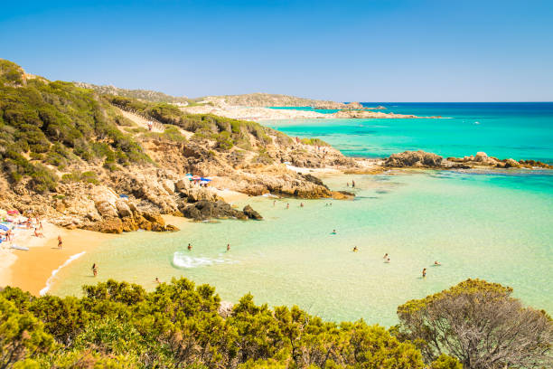 istock Panorama of Chia coast, Sardinia, Italy. 673197724