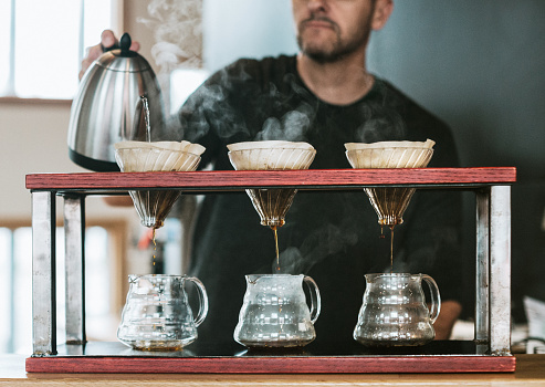 Pourover Coffee Preparation