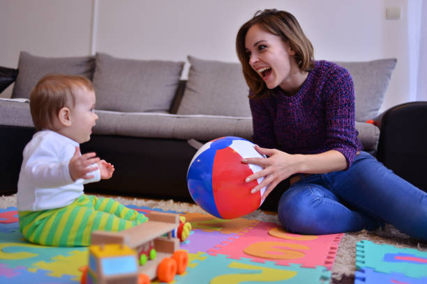 istock Playful mother enjoying with her son 673206072