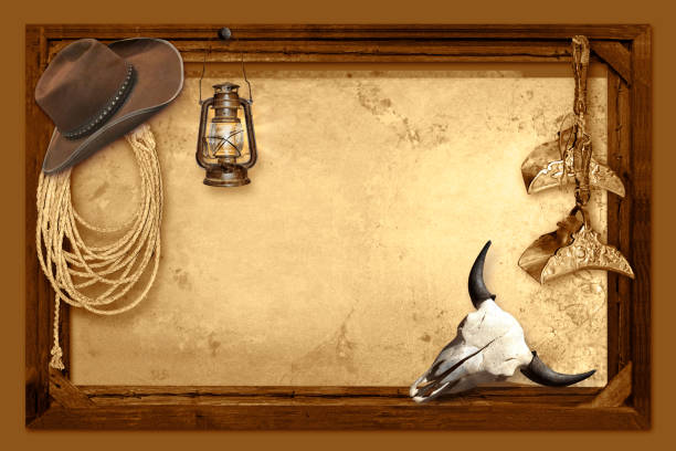 WOLADA Western Cowboy Hintergrund – 1,8 X 1,2 M, Vinyl, Für Fotografie & Partys