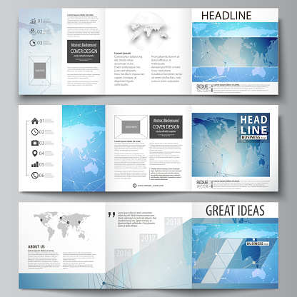Simple Design Cover Use Map The Minimalistic Vector Illustration Of The Editable Layout Three ...
