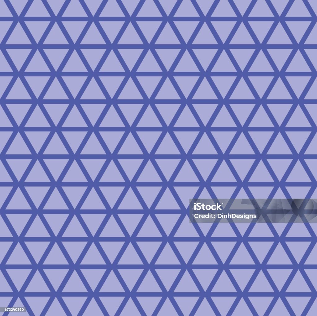 Blue Triangular Patterns Blue Triangle Pattern Stock Illustration - Download Image Now - Bright ...