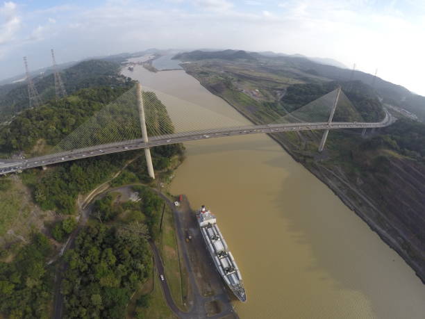 kanał panamski - panama canal panama canal panama city zdjęcia i obrazy z banku zdjęć