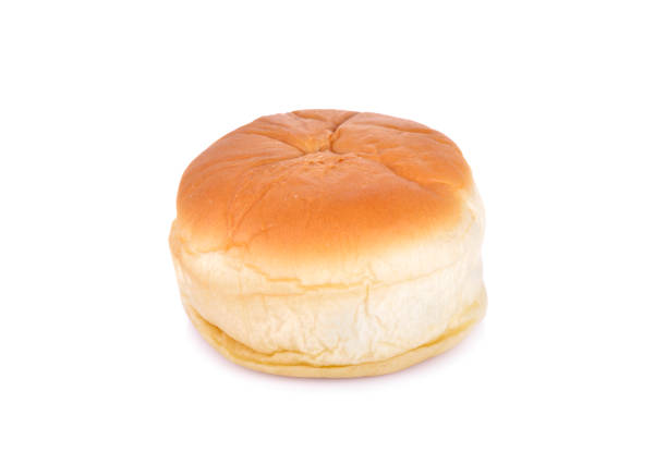 istock sweet red bean bread on white background 673275654