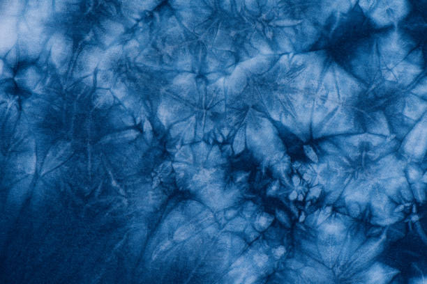 istock Dye indigo fabric backgrond and texture 673276622