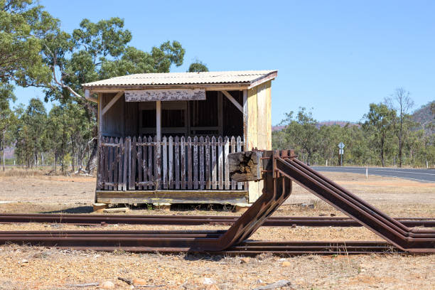 istock Very old railway station building 673292140