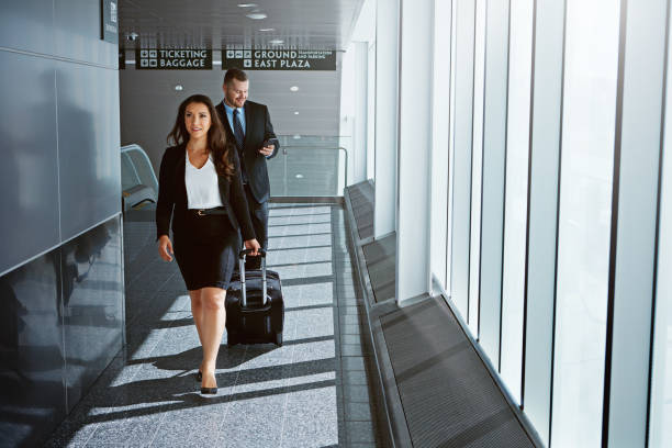 istock On their way to the business lounge 673298434