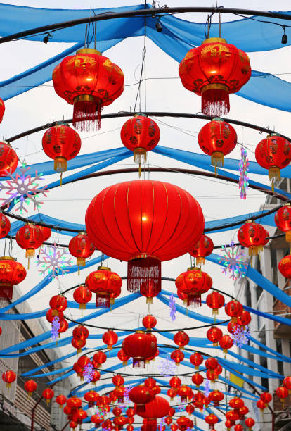 istock Chinese lanterns during new year festival 673299480