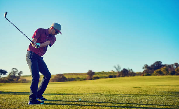 istock Perfecting his game one swing at a time 673304220