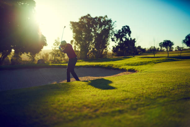 istock His technique will take him out of the bunker 673304362