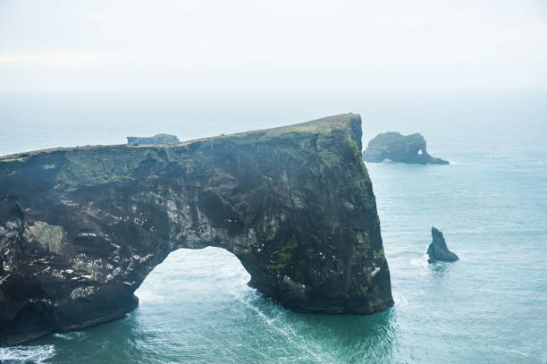 istock Cape Dyrholaey on the Atlantic coast, Iceland 673307224