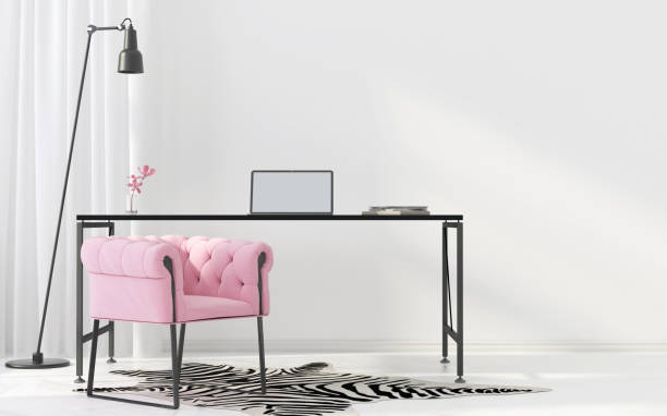 istock Interior of the home office 673307450