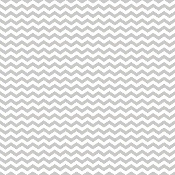 Vector illustration of Pattern stripe seamless gray and white colors. Wave pattern stripe abstract background vector.
