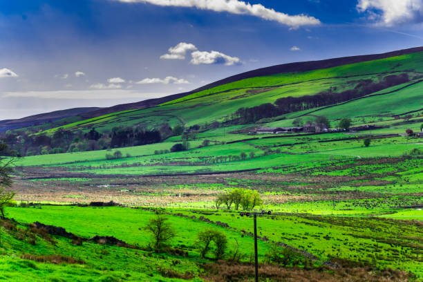istock Stunning view at Pendle Hill Area 673337034